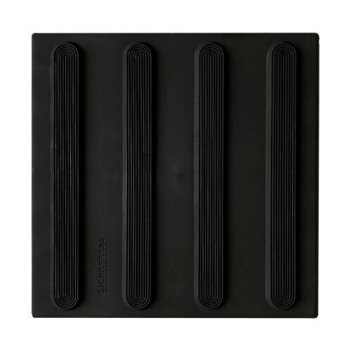 Untitled (500 x 500 px) Black PU Tactile Tiles